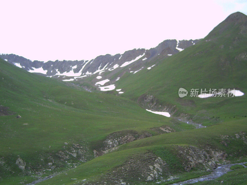 斯卡杜山谷Deosai 1970年冬天的罕见照片